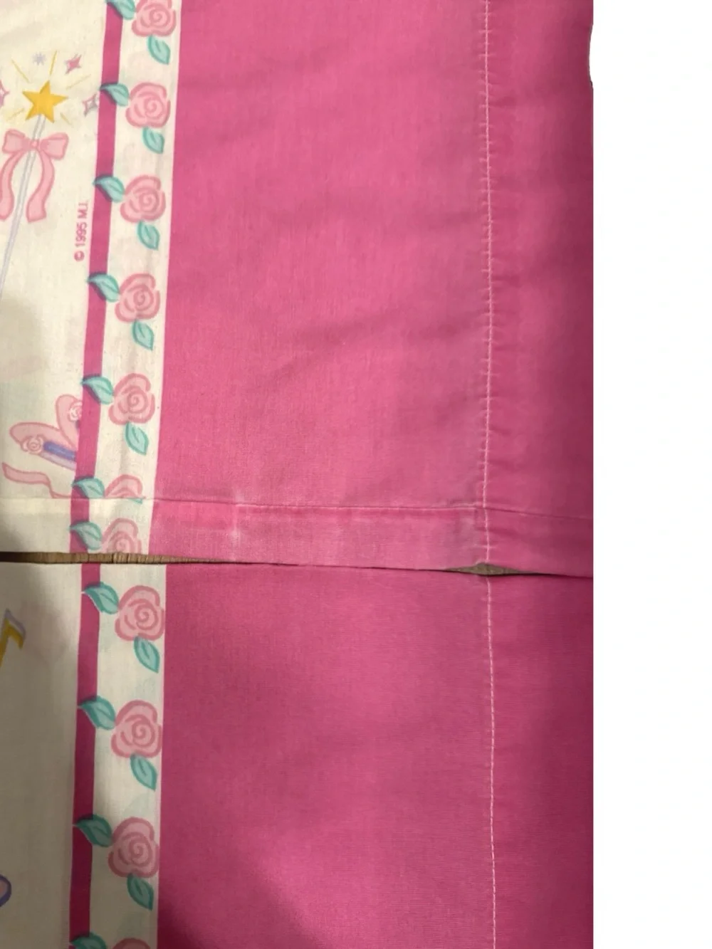 Vintage 1995 Ballerina Princess Barbie Pillowcase Set of 2 The Bibb Co.